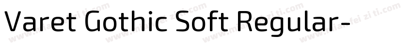 Varet Gothic Soft Regular字体转换
